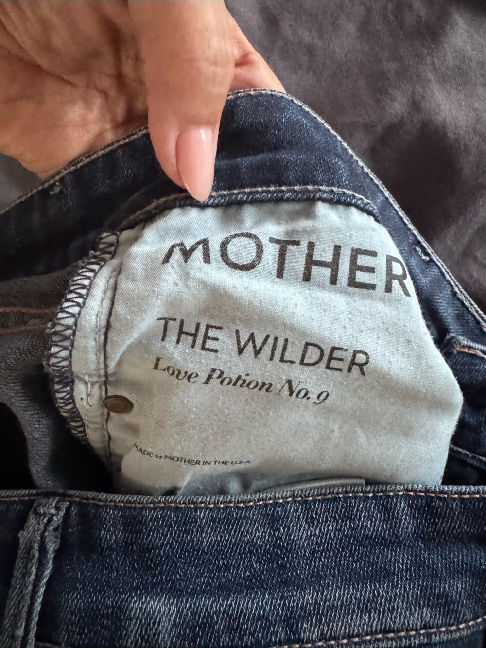 MOTHER The Wilder Love Potion No.9 Jeans - Blue SZ. 30